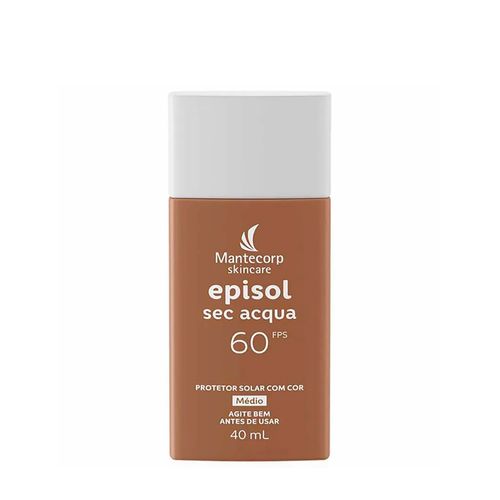 Protetor Solar Mantecorp Episol Sec Acqua FPS 60 Medio 40ml