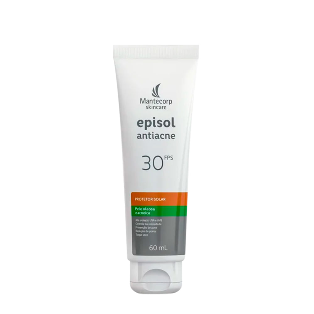 Protetor Solar Mantecorp Episol Sec Oc FPS 60 Médio 60ml
