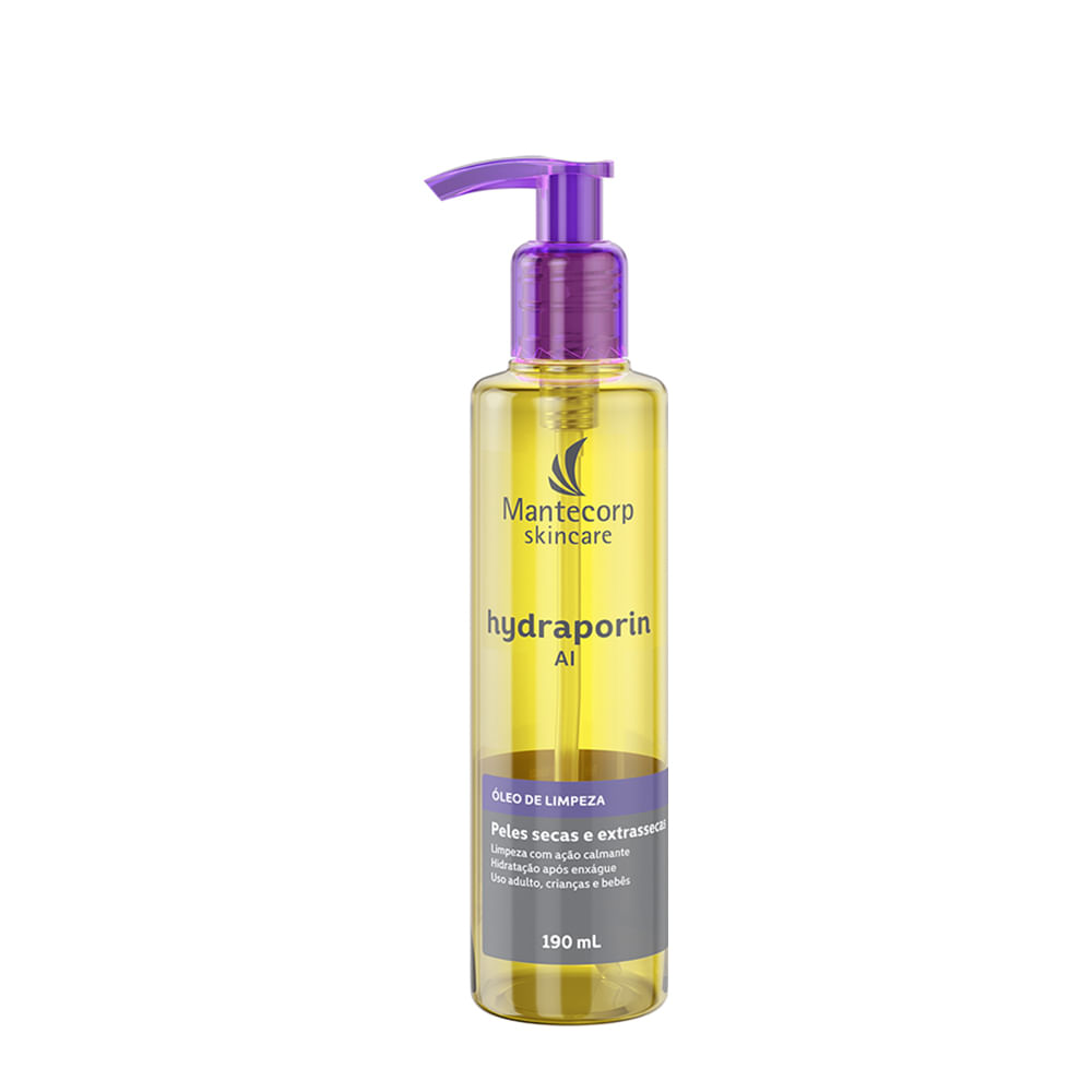Óleo de Limpeza Mantecorp Hydraporin 190ml