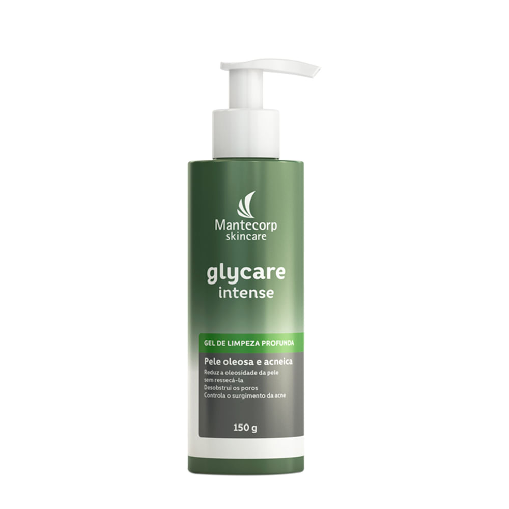 Gel Facial de Limpeza Profunda Mantecorp Glycare Intense 150g