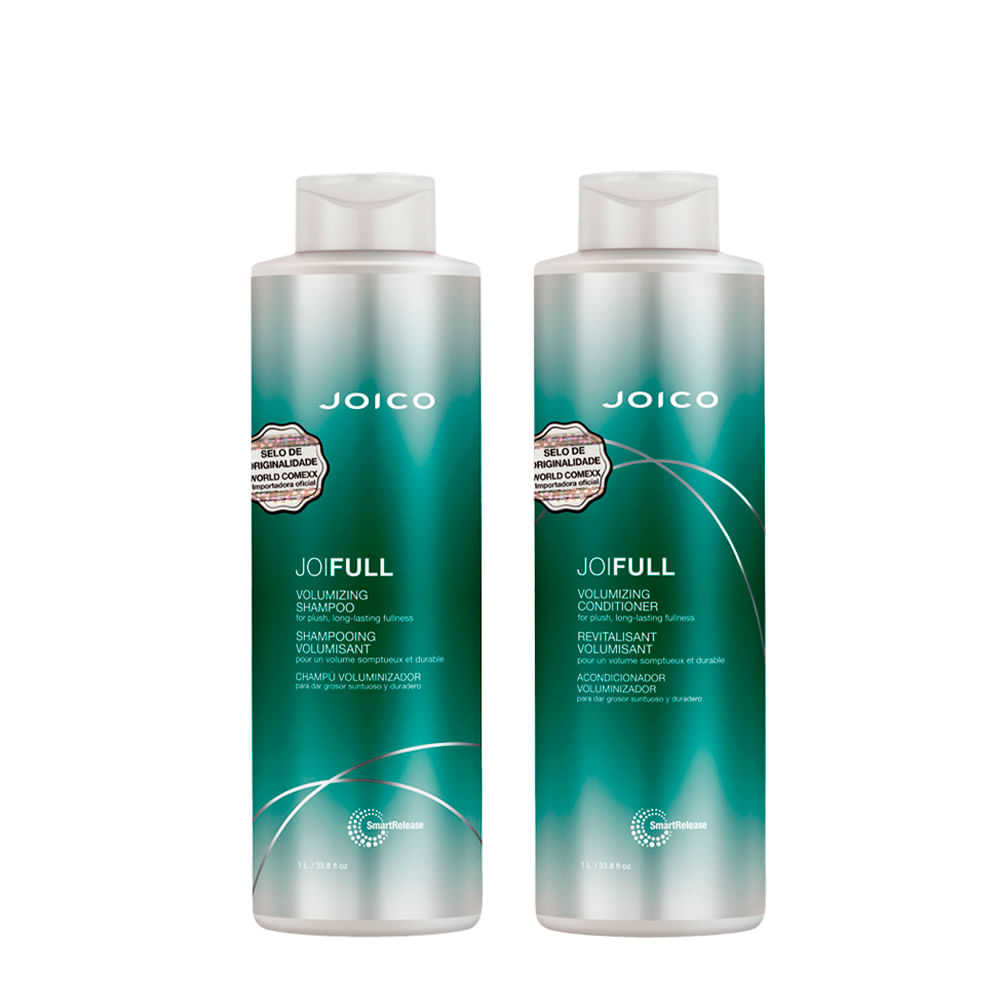 Kit Joico Professional Joifull Volumizing - Shampoo 1000ml + Condicionador 1000ml