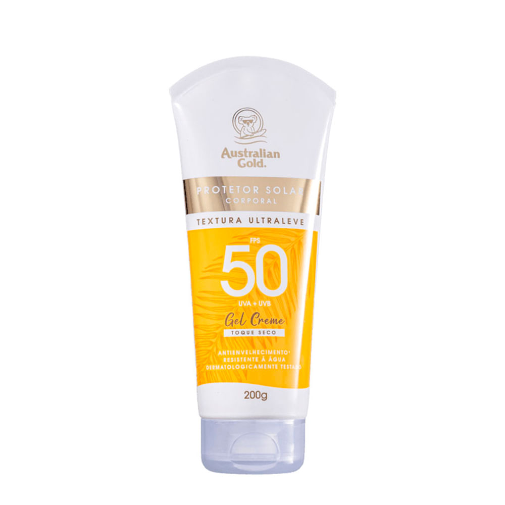 Protetor Solar Corporal Australian Gold FPS 50 200g