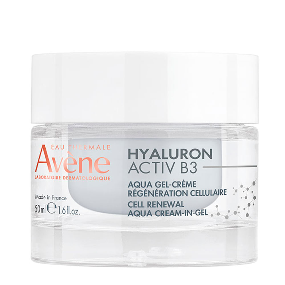 Gel Creme Facial Renovador Celular Anti-Idade Avène Hyaluron Activ B3 Aqua 50ml