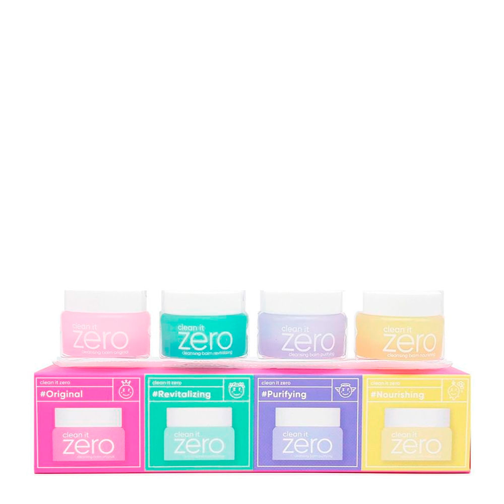 Kit Demaquilante Banila Co Clean It Zero Sortido - 4 Produtos