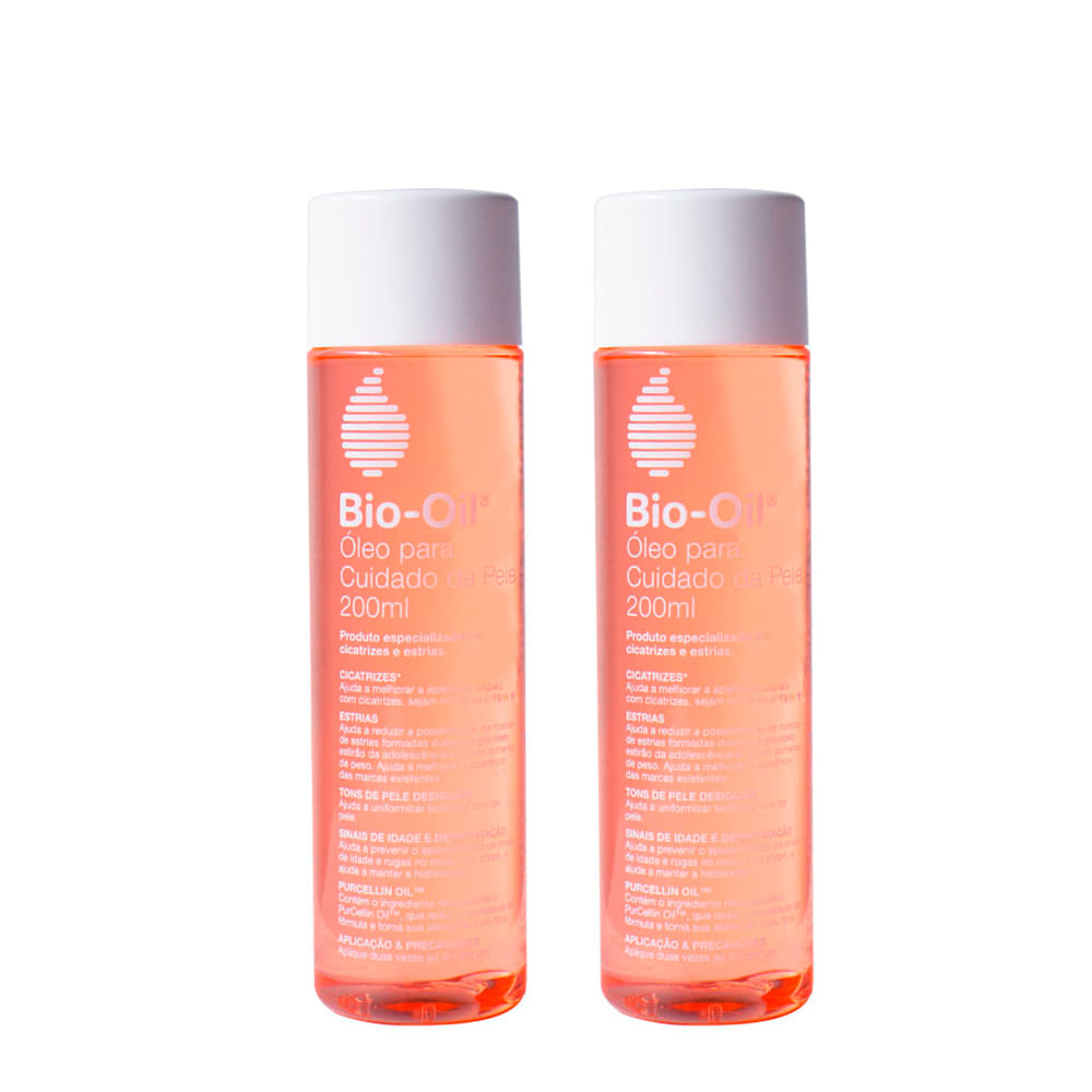 Kit Bio-Oil - 2 Unidades Óleo Corporal Hidratante 200ml