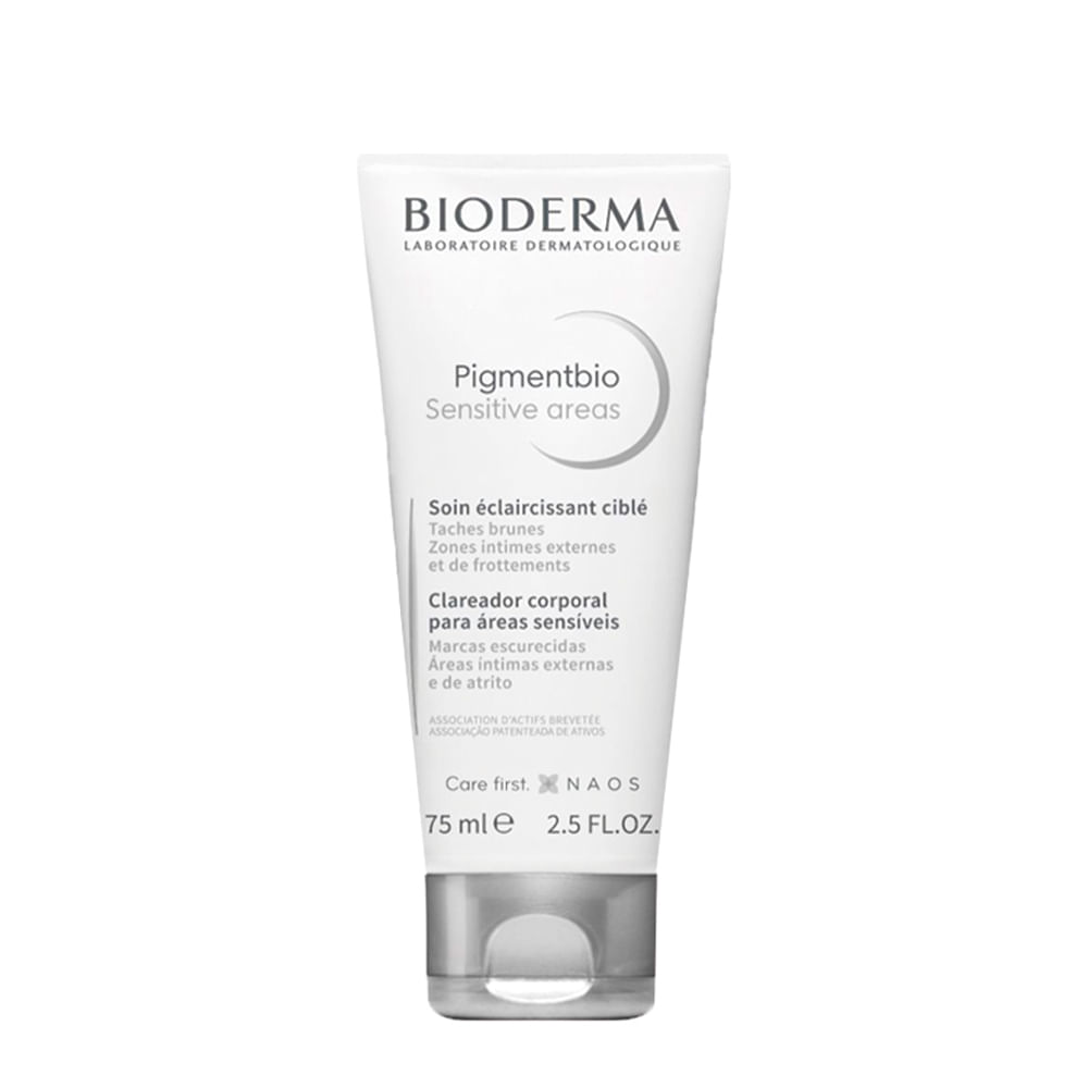 Clareador Corporal para Áreas Íntimas e Sensíveis Bioderma Pigmentbio Sensitive 75ml