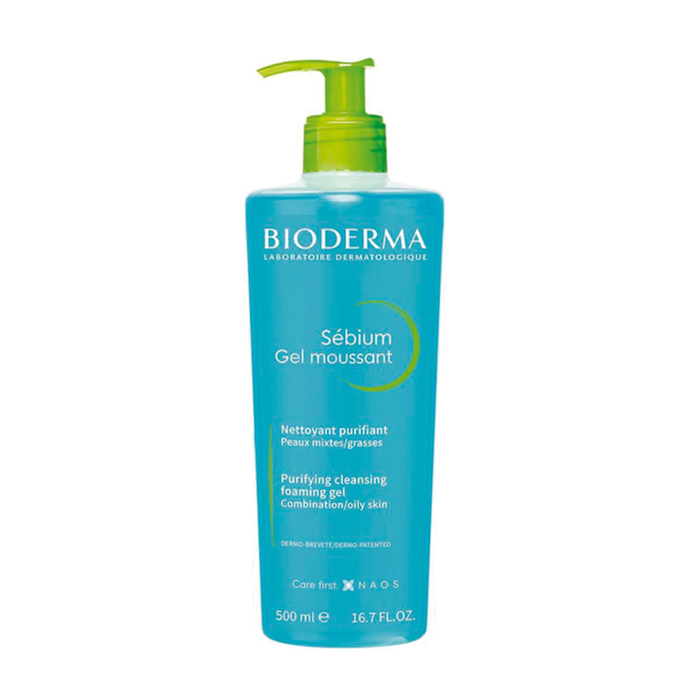 Gel de Limpeza Facial Bioderma Antioleosidade Sébium Gel Moussant 517g