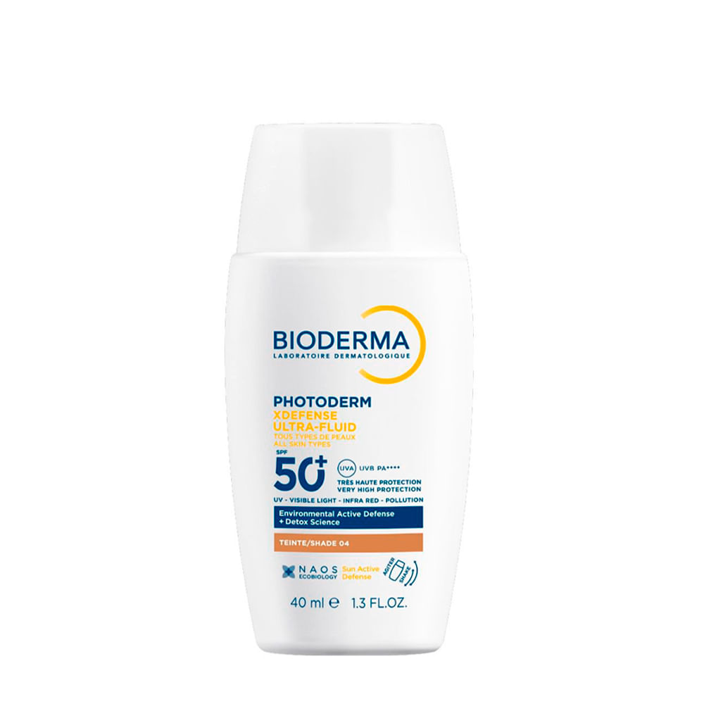 Protetor Solar Facial Bioderma Ultrafluido Photoderm XDefense FPS 60 cor 4.0 40ml