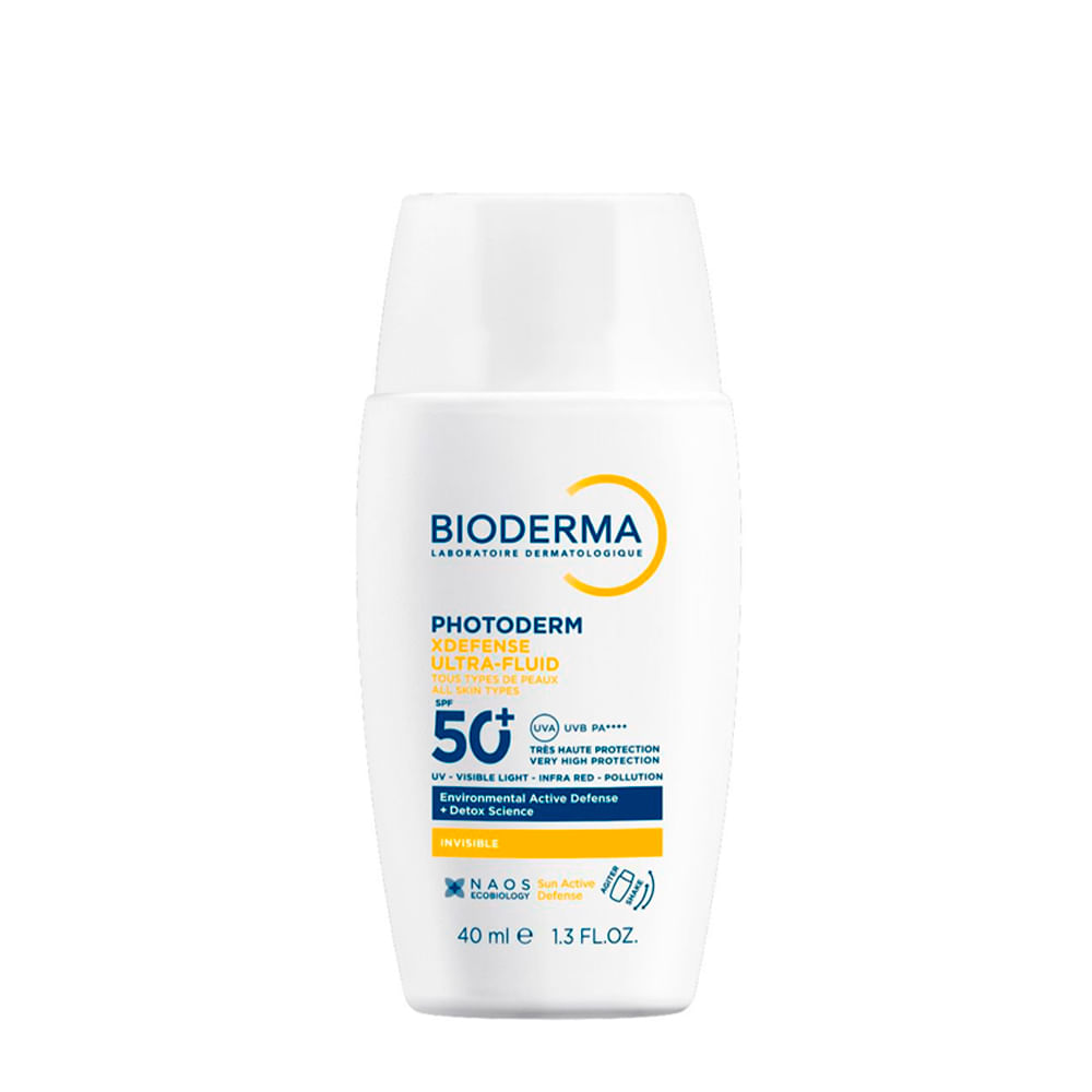 Protetor Solar Facial Bioderma Ultrafluido Photoderm XDefense FPS 60 Invisível 40ml