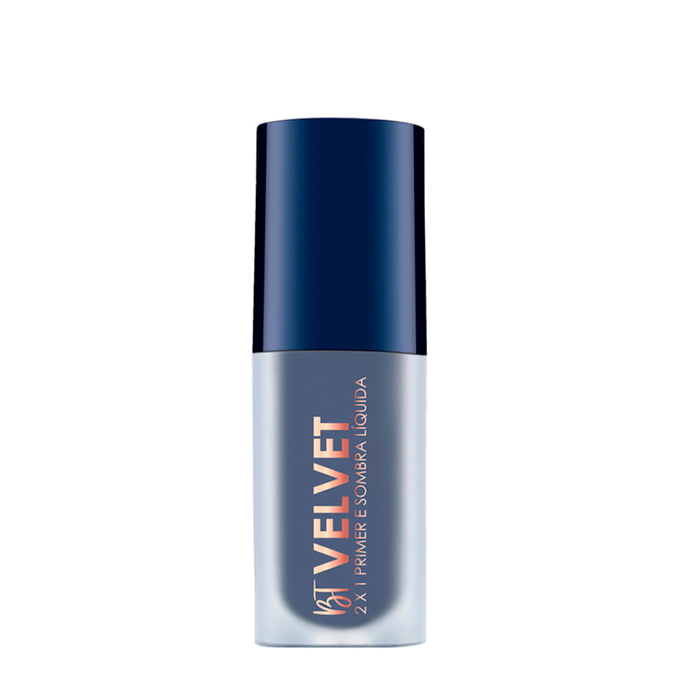 Sombra Líquida e Primer 2X1 Bruna Tavares Bt Velvet Grey 6ml