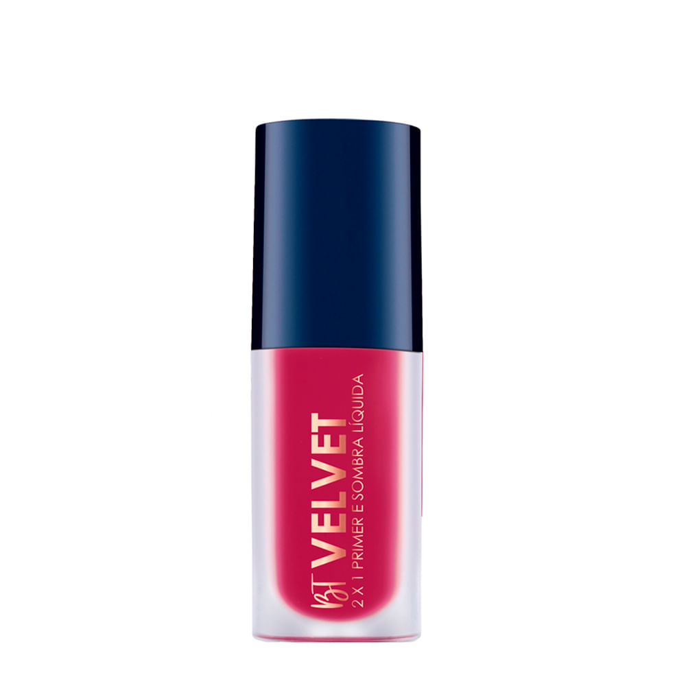 Sombra Líquida e Primer 2X1 Bruna Tavares Bt Velvet Cherry 6ml
