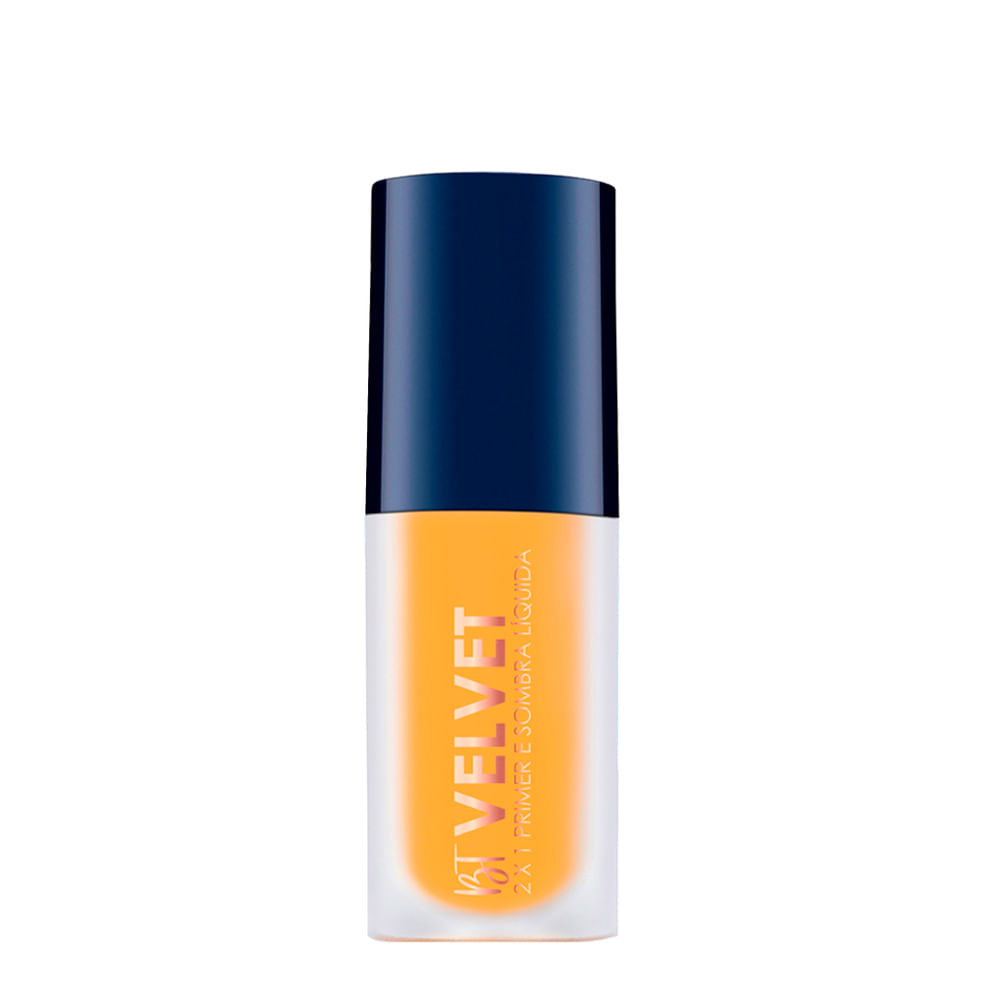 Sombra Líquida e Primer 2X1 Bruna Tavares Bt Velvet Yellow 6ml