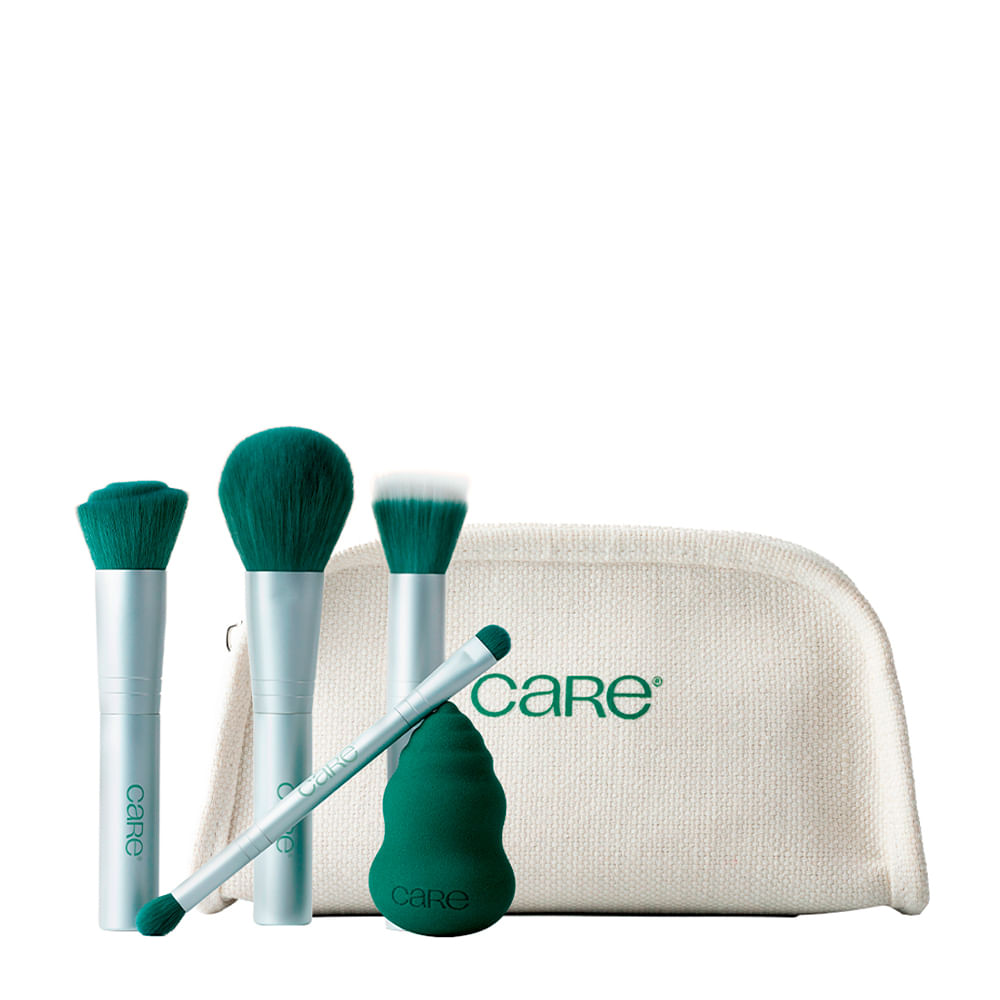 Kit de Pincéis Care Natural Beauty - 5 Unidades