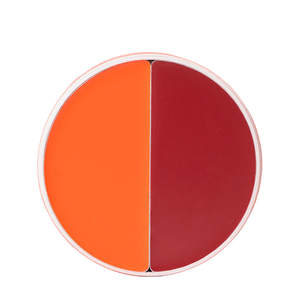 Blush e Iluminador Multifuncional Duo Care Natural Beauty Orange & Plum 10g
