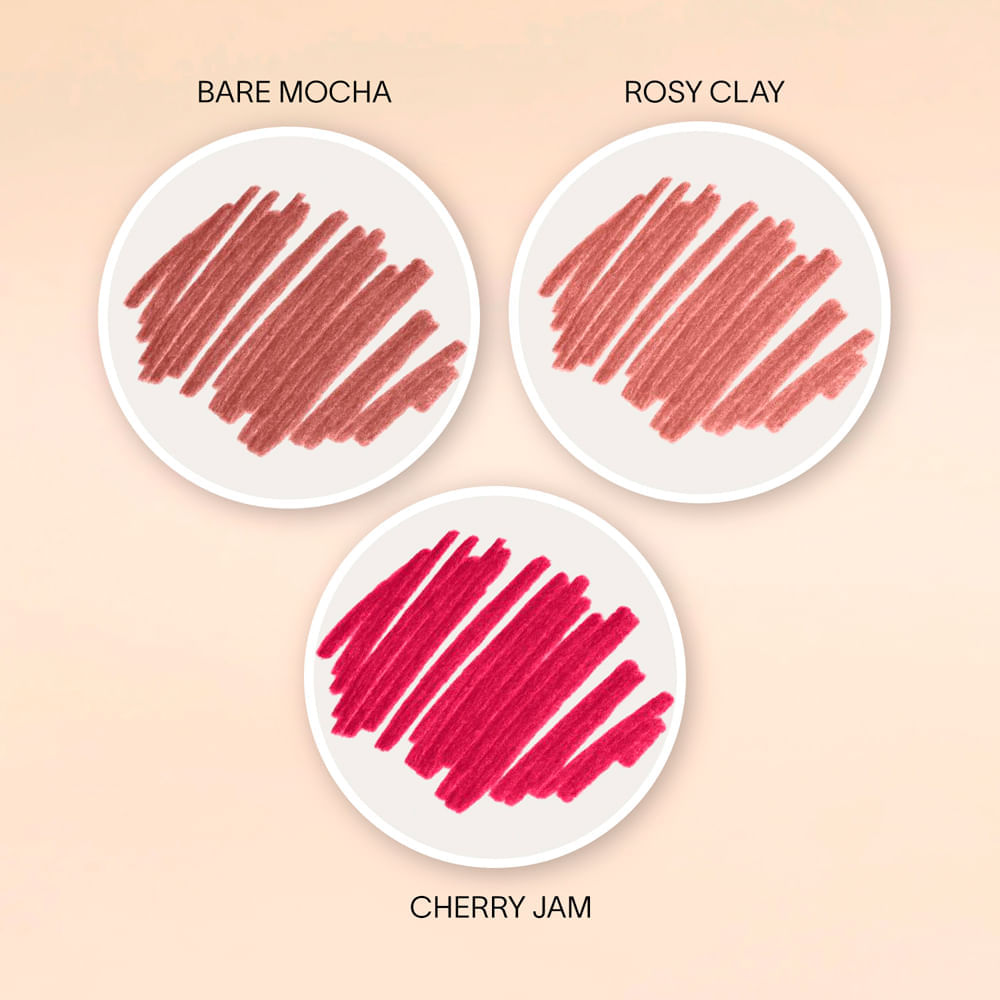 Lápis Contorno Labial Care Natural Beauty Cherry Jam 1,10g — foto 6