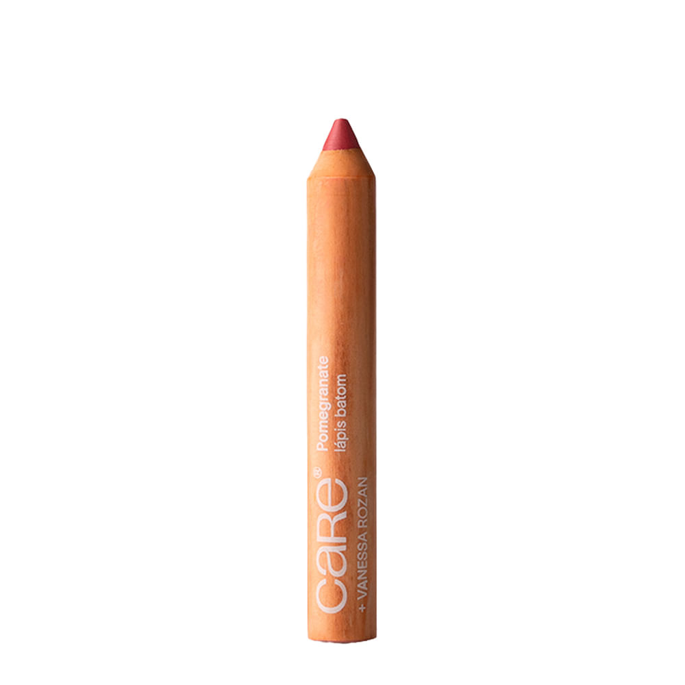 Lápis Batom Care Natural Beauty Pomegranate 1,20g