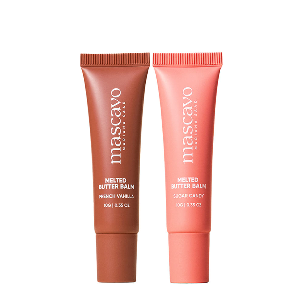 Kit Mascavo Melted Butter Lip Balm 10g - 2 Produtos