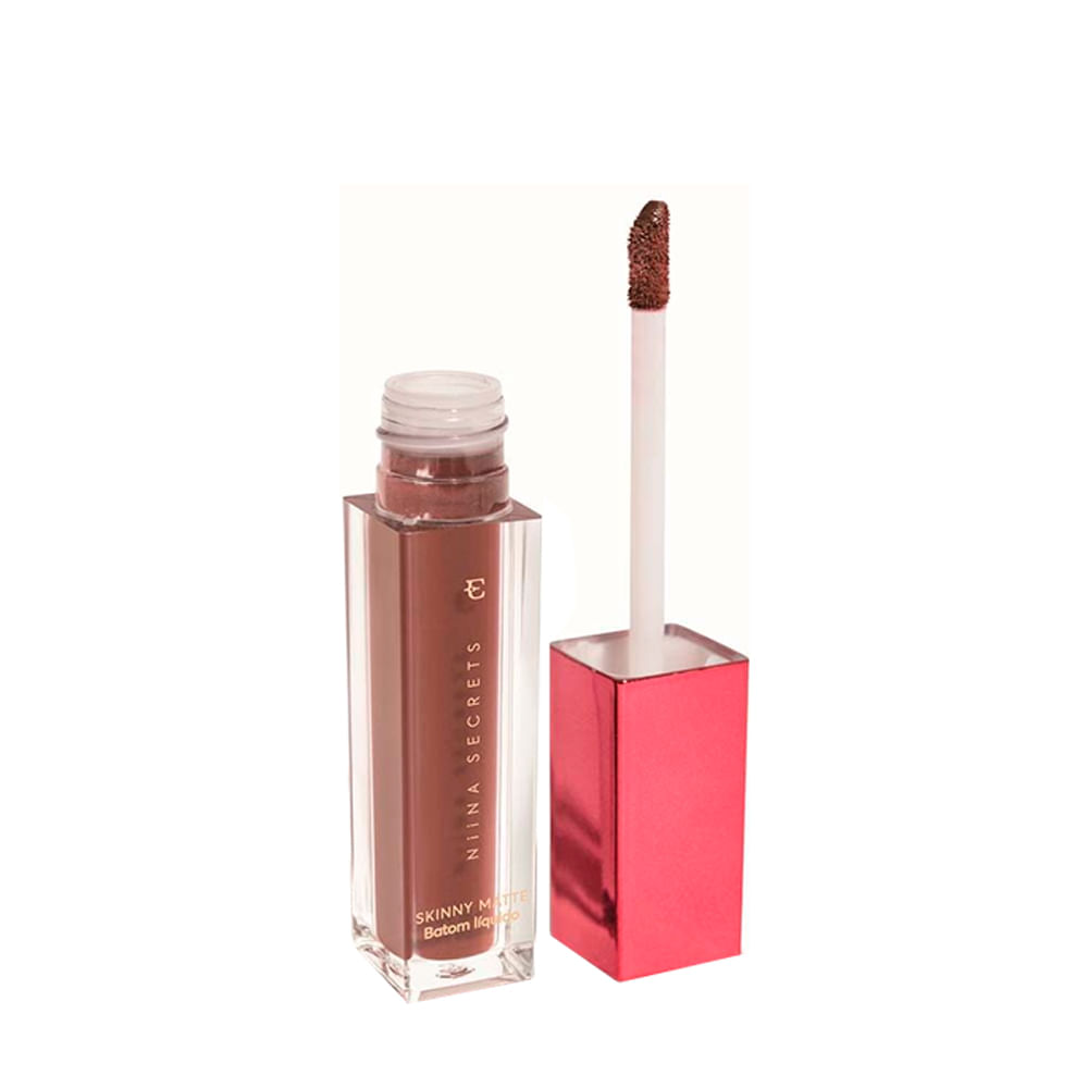 Batom Eudora Niina Secrets Skinny Matte Rosa Lotus 5ml