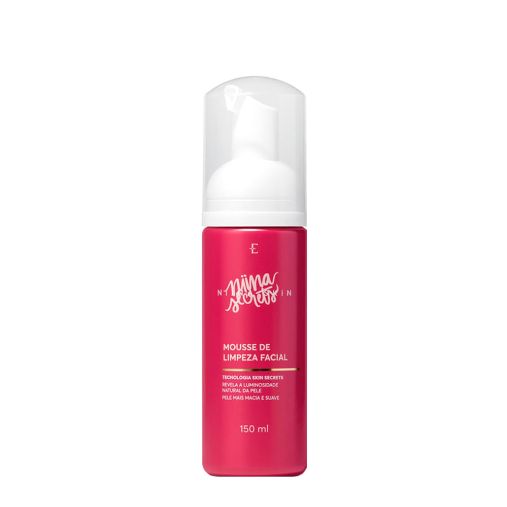 Mousse de Limpeza Facial Eudora Niina Secrets Skin 150ml