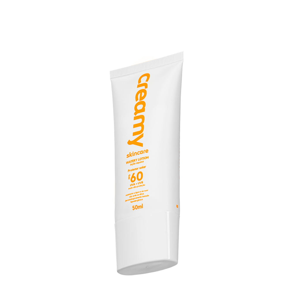 Protetor Solar Facial Creamy Water Lotion FPS 60 50ml