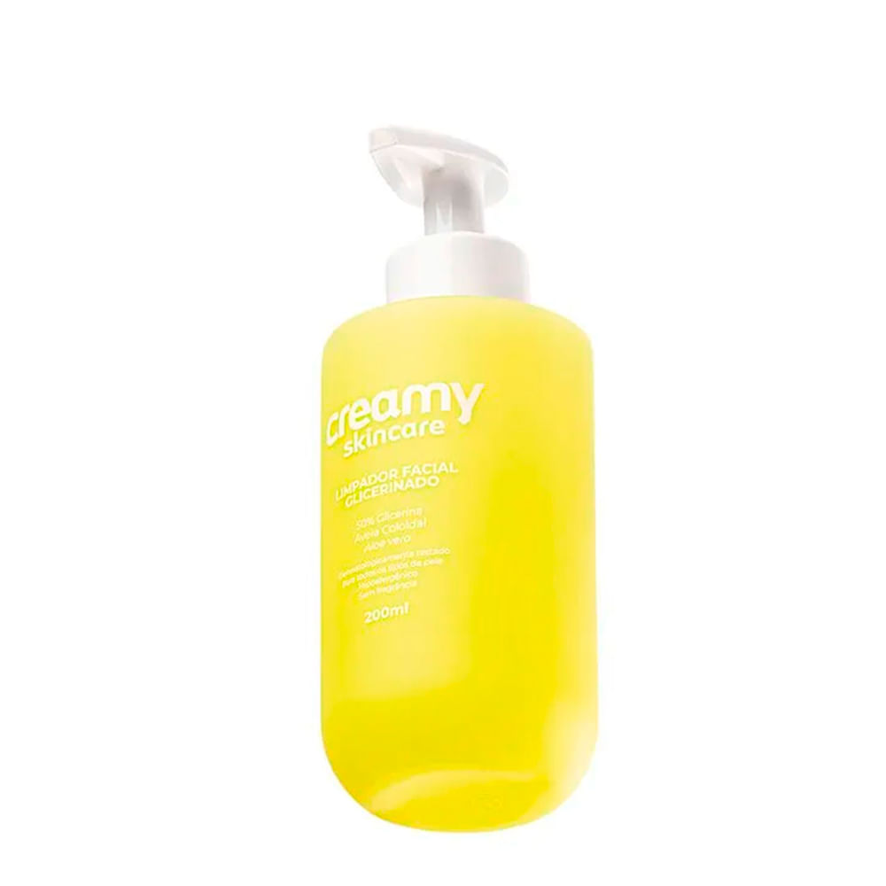 Limpador Facial Creamy Glicerinado 200ml