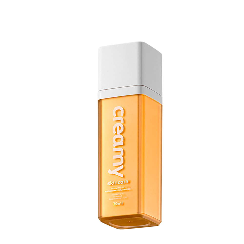 Sérum Facial Creamy Vitamina C Gold Pura Antioxidante Clareador 30ml