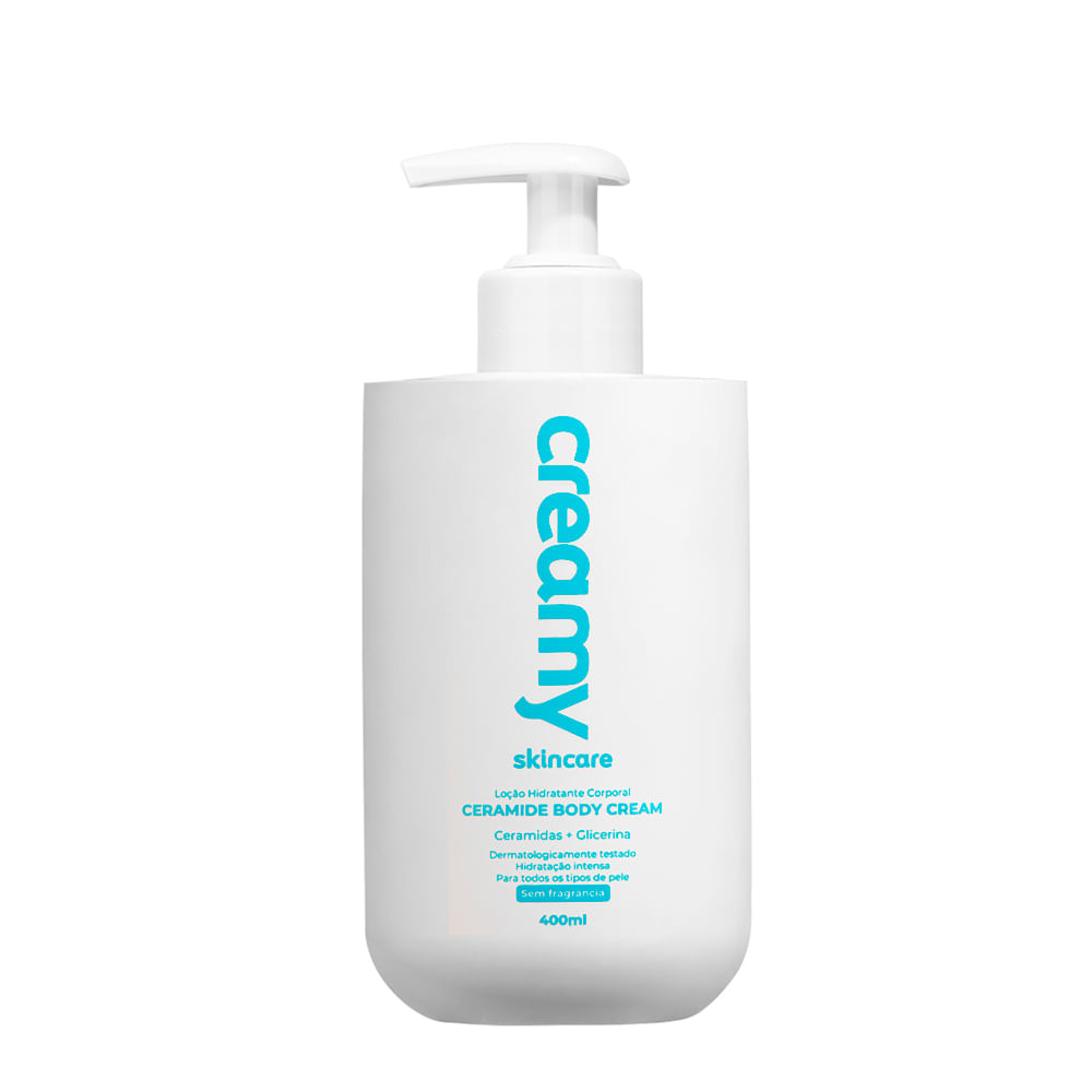 Creme Creamy Corporal Ceramide sem Fragrância 400ml