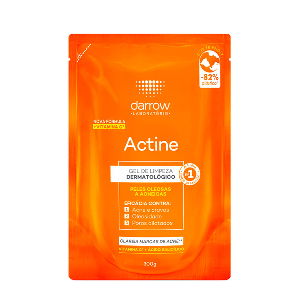 Gel Facial de Limpeza Darrow Actine Refil 300g