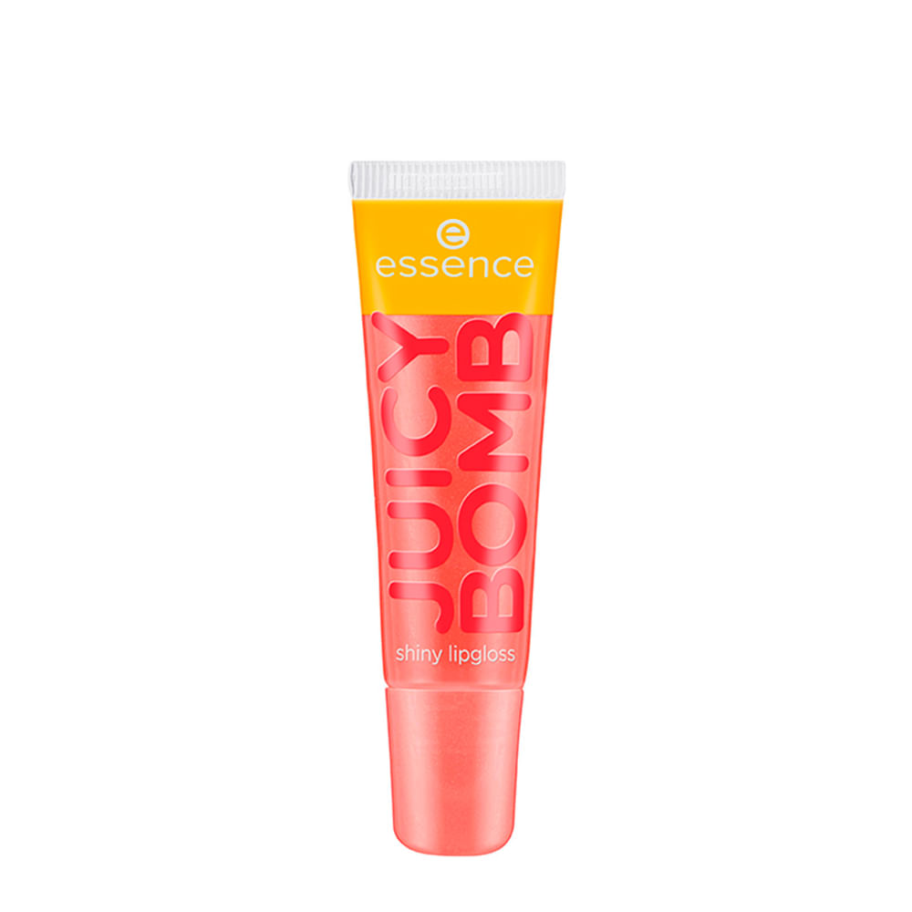 Gloss Labial Líquido Cintilante Essence Juicy Bomb 103 Proud Papaya 10ml