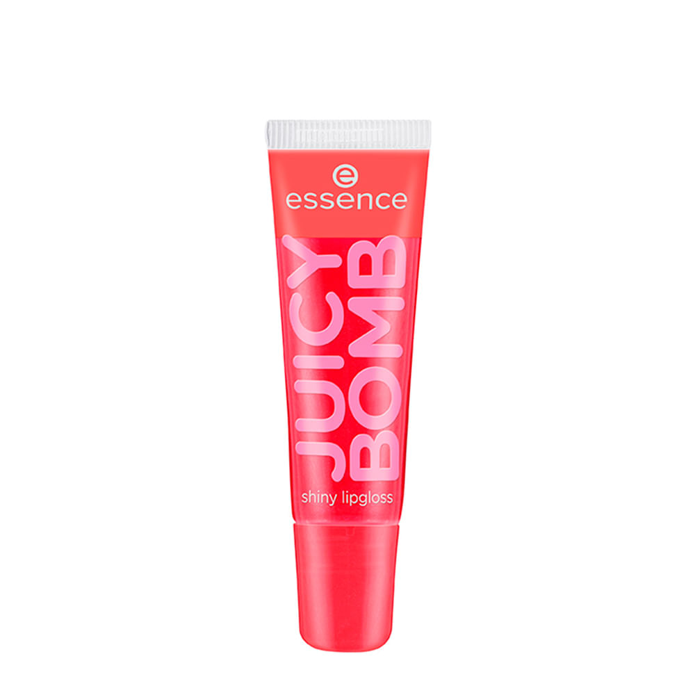 Gloss Labial Líquido Cintilante Essence Juicy Bomb 104 Poppin' Pomegranate 10ml