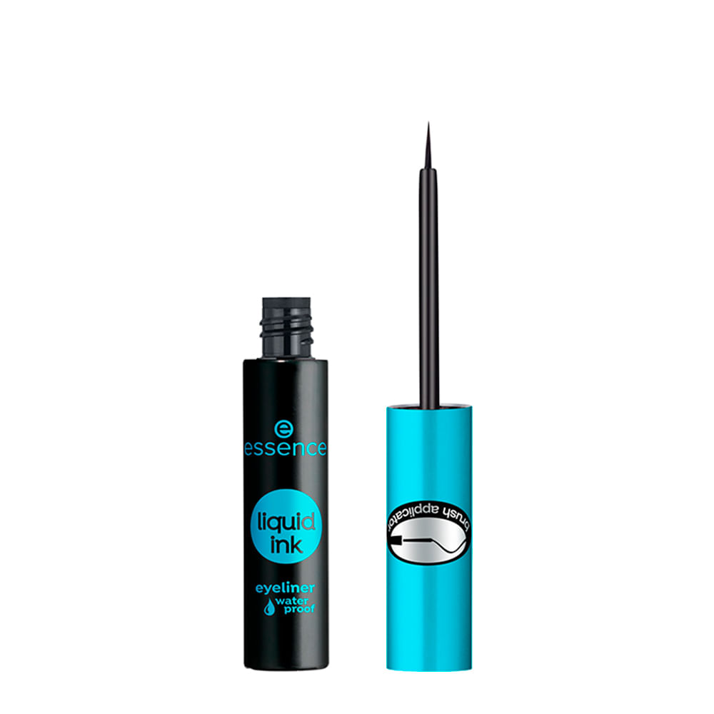 Delineador Líquido Matte à Prova D'Água Essence Liquid Ink Preto 3ml