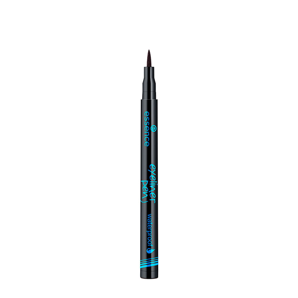 Delineador Líquido Matte À Prova D'Água Essence Eyeliner Preto 1ml
