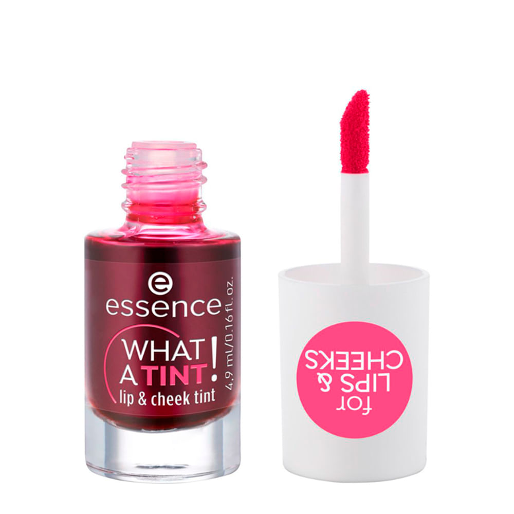 Lip Tint Líquido Essence What a Tint! 01 Pink 4,9ml