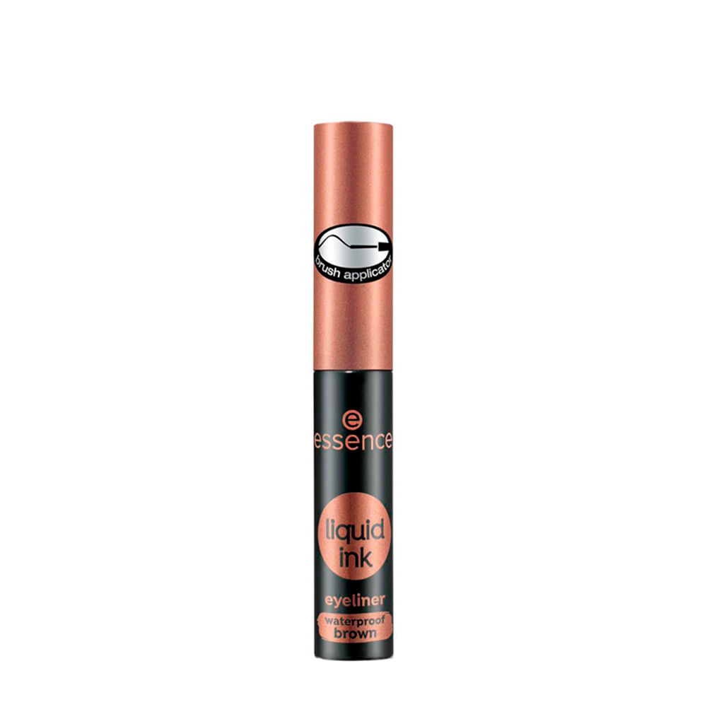 Delineador Liquído à Prova D' Água Ink Essence Marrom 3ml