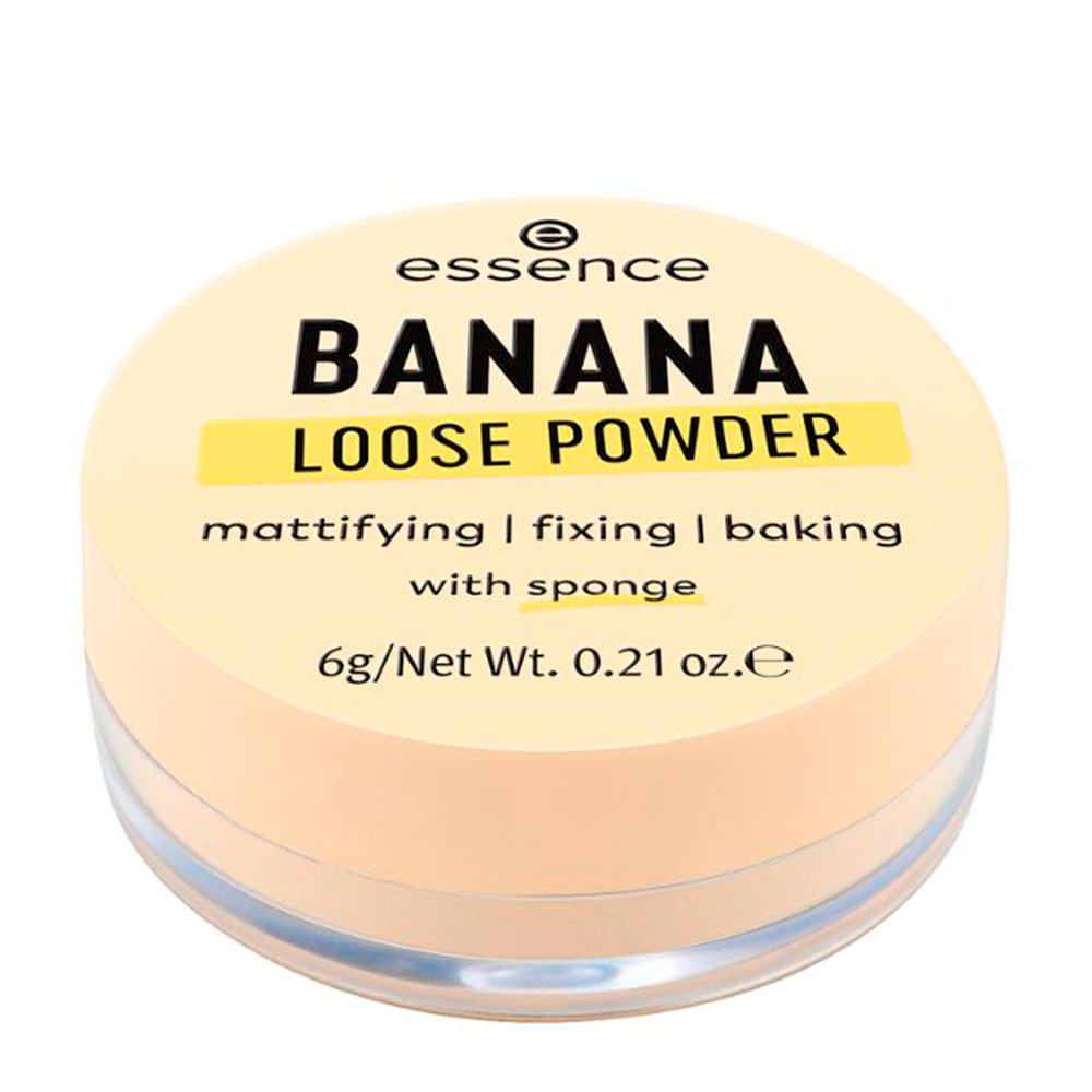 Pó Banana Solto Essence Banana Loose Powder 6g