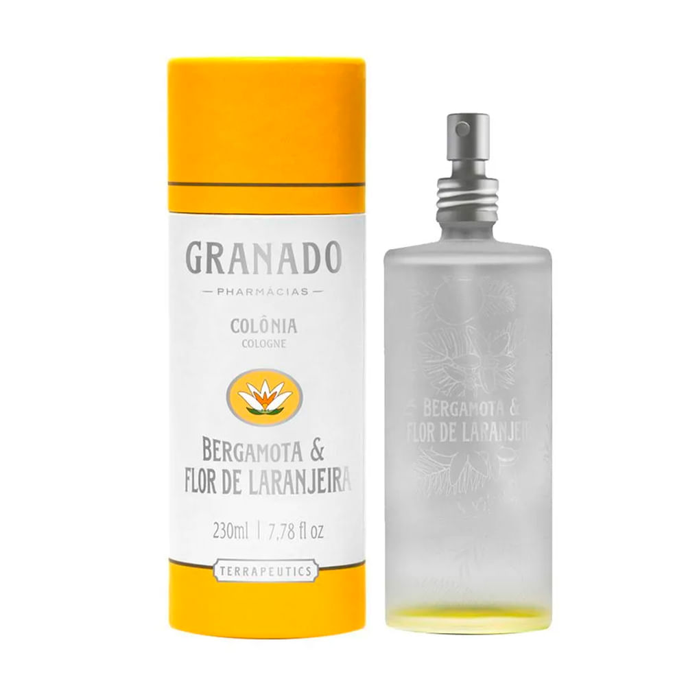 Colônia Granado Terrapeutics Bergamota & Flor de Laranjeira Unissex 230ml