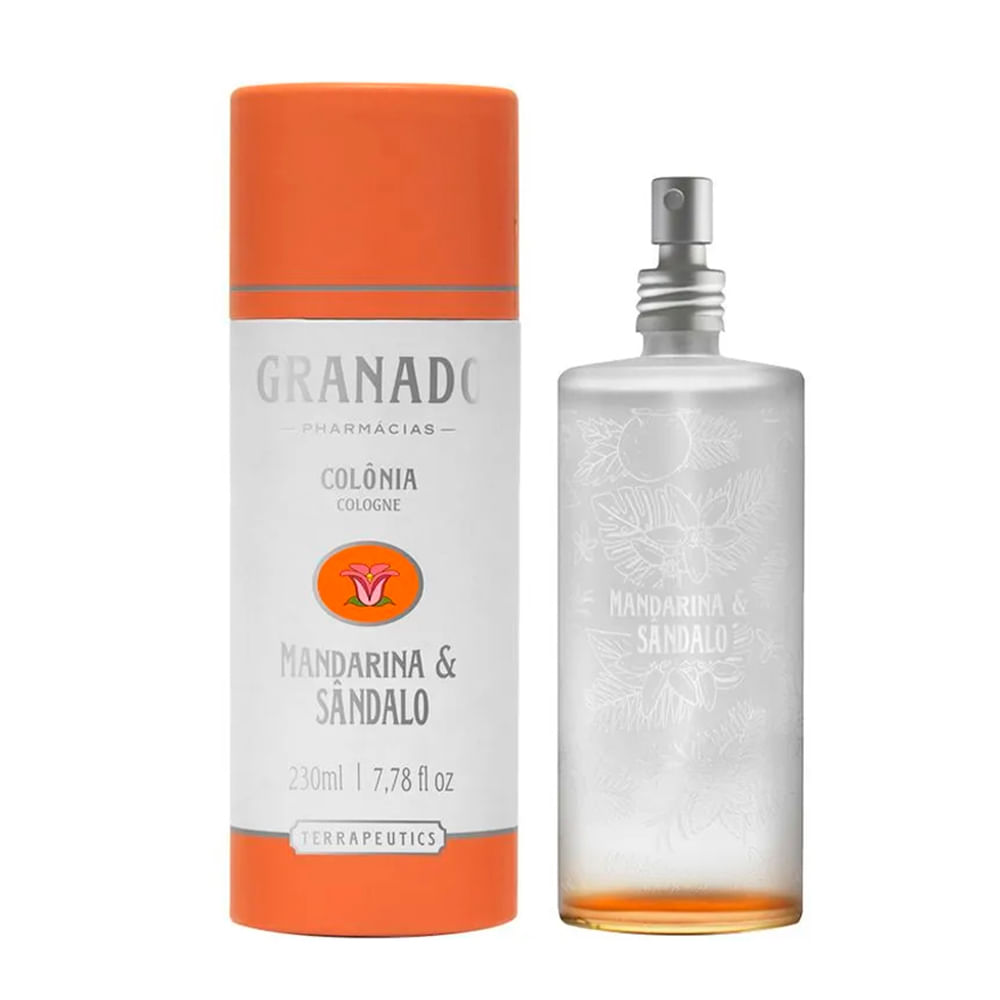 Colônia Granado Terrapeutics Mandarina & Sândalo Unissex 230ml