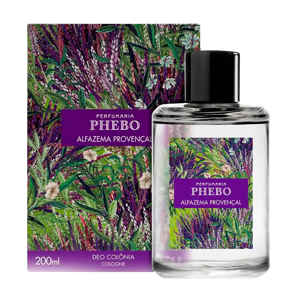 Perfume Phebo Unissex Perfumaria Alfazema Provençal 200ml