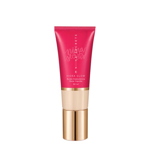 Base Líquida Eudora Niina Secrets Hidra Glow Natural 00 30ml