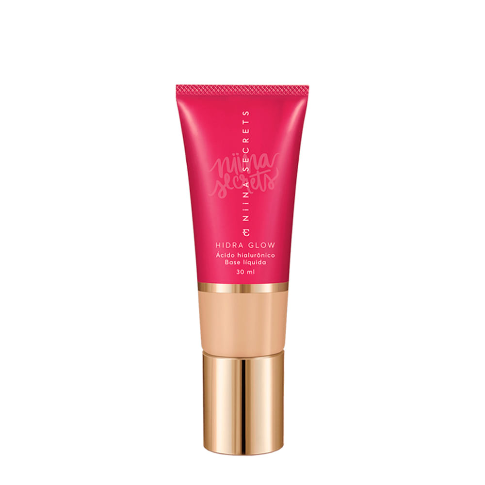 Base Líquida Eudora Niina Secrets Hidra Glow Natural 05 30ml