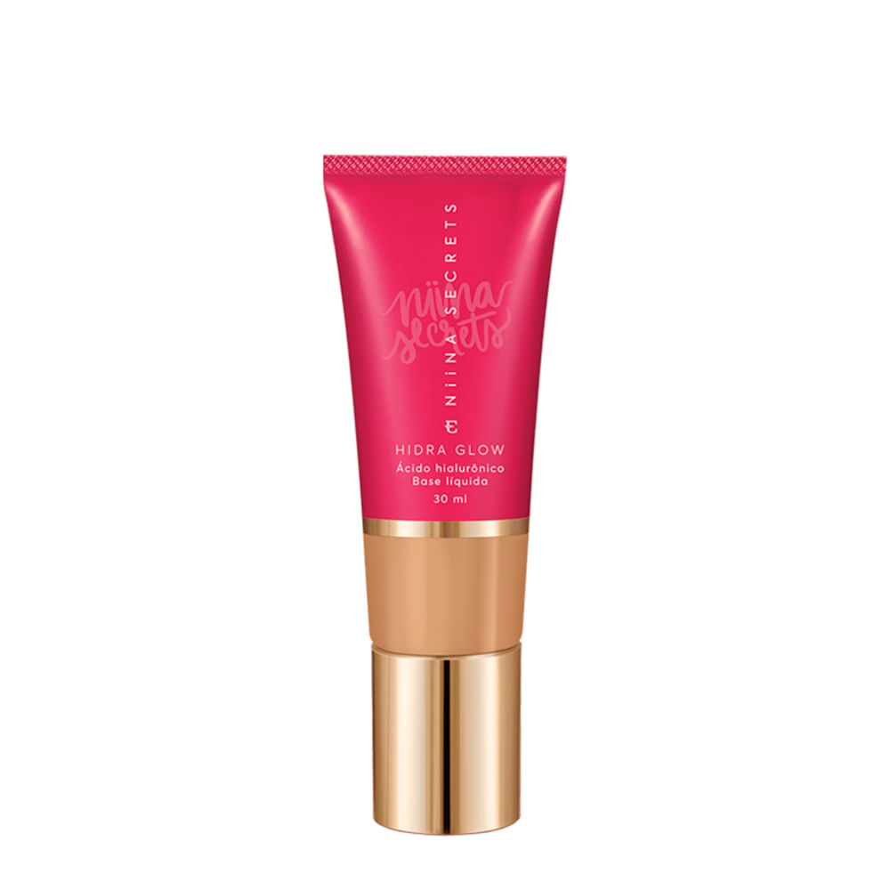 Base Líquida Eudora Niina Secrets Hidra Glow Natural 30 30ml