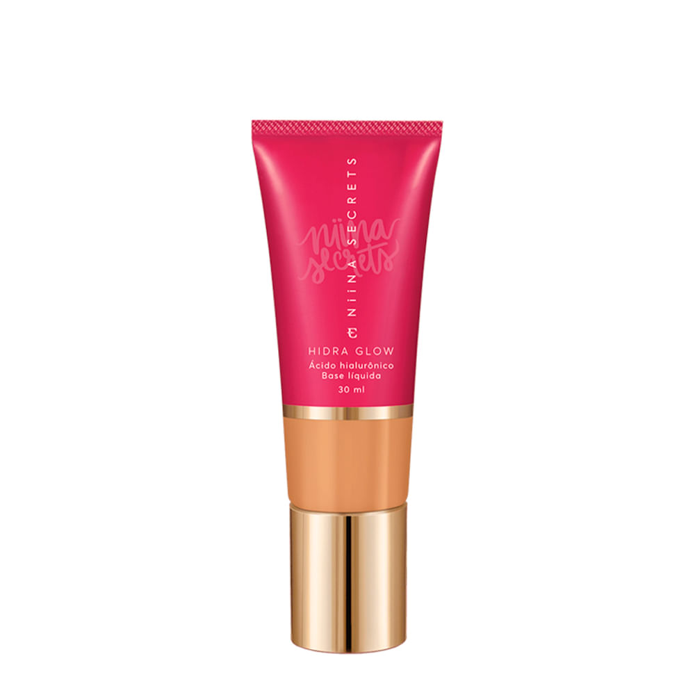 Base Líquida Eudora Niina Secrets Hidra Glow Natural 35 30ml
