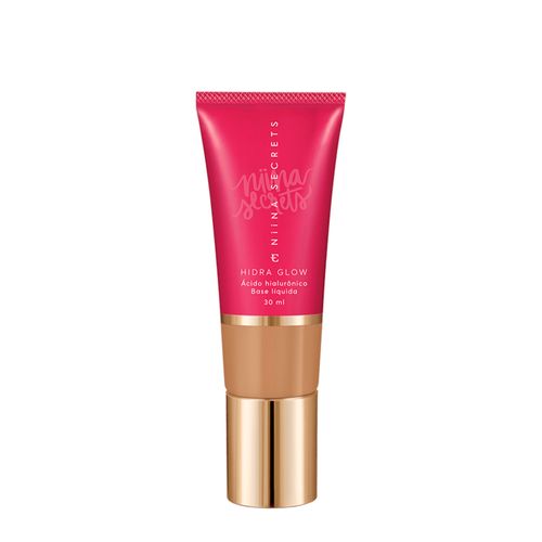 Base Líquida Eudora Niina Secrets Hidra Glow Natural 55 30ml