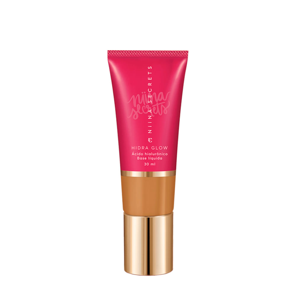 Base Líquida Eudora Niina Secrets Hidra Glow Natural 65 30ml