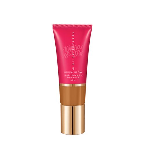 Base Líquida Eudora Niina Secrets Hidra Glow Natural 70 30ml