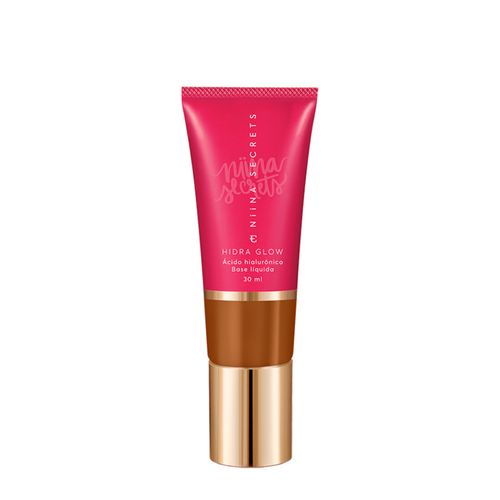 Base Líquida Eudora Niina Secrets Hidra Glow Natural 80 30ml