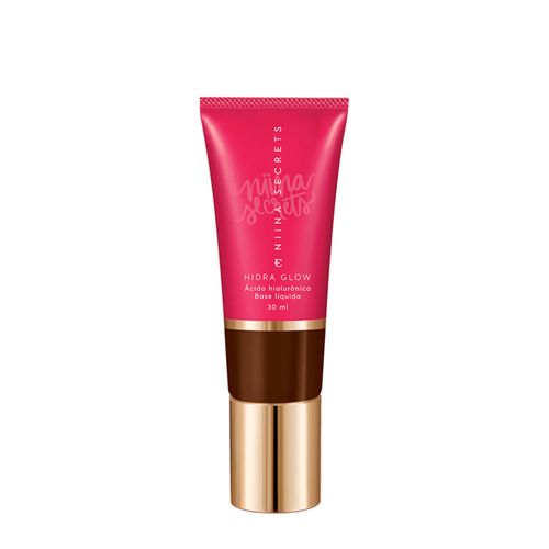 Base Líquida Eudora Niina Secrets Hidra Glow Natural 100 30ml