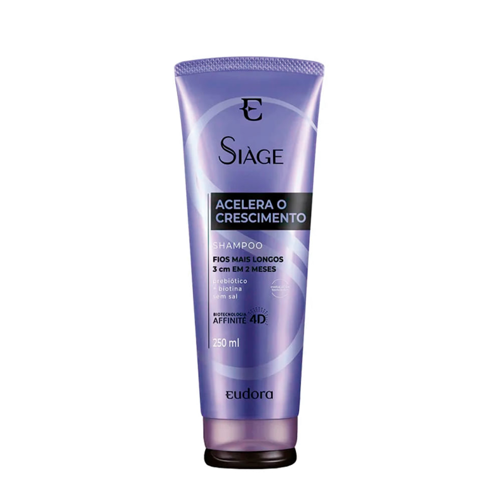 Shampoo Eudora Siàge Acelera Crescimento 250ml