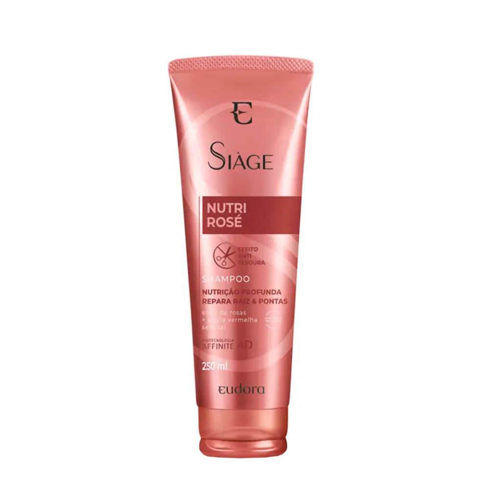 Shampoo Eudora Siàge Nutri Rose 4D 250ml