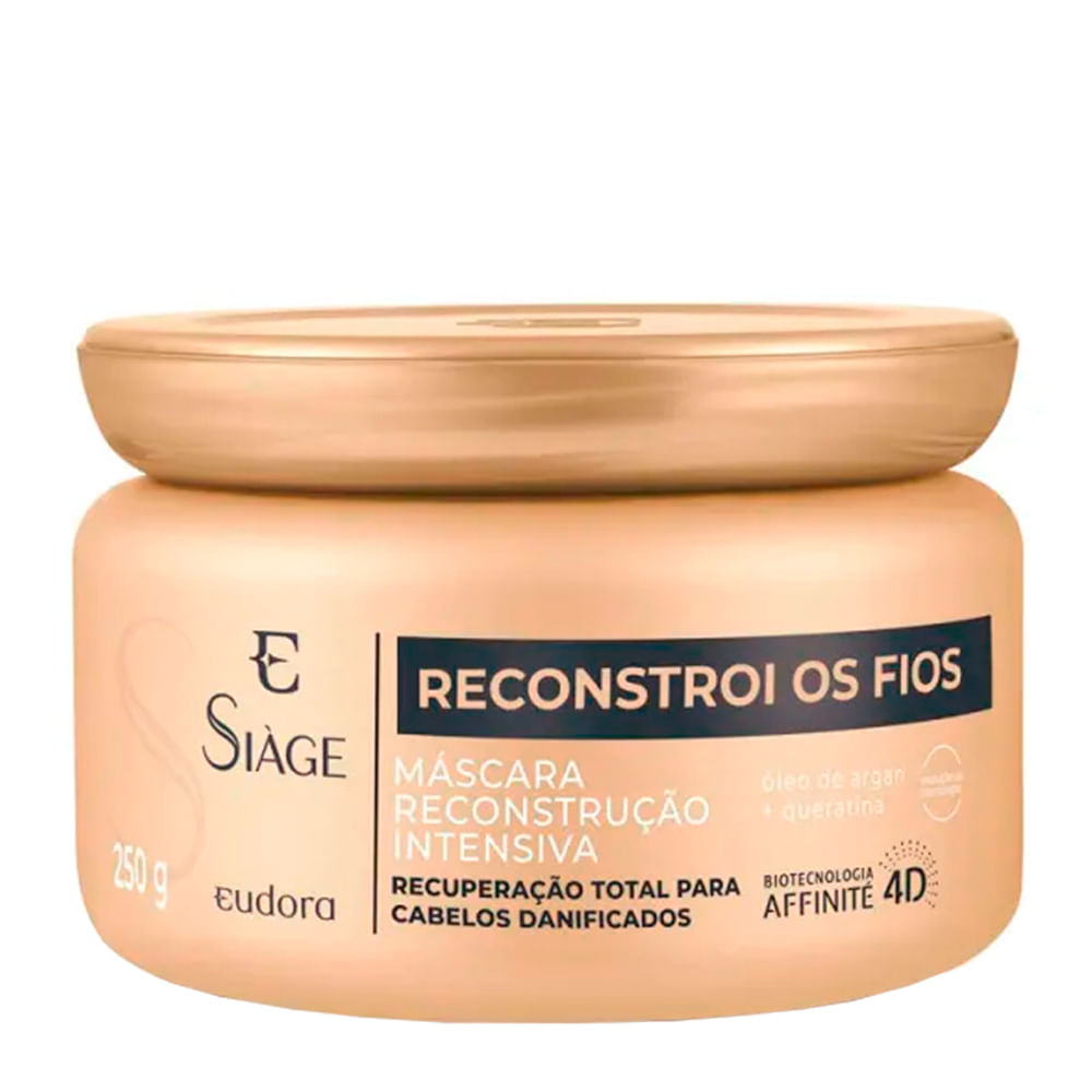 Máscara de Reconstrução Eudora Siàge Reconstrói os Fios 4D 250g